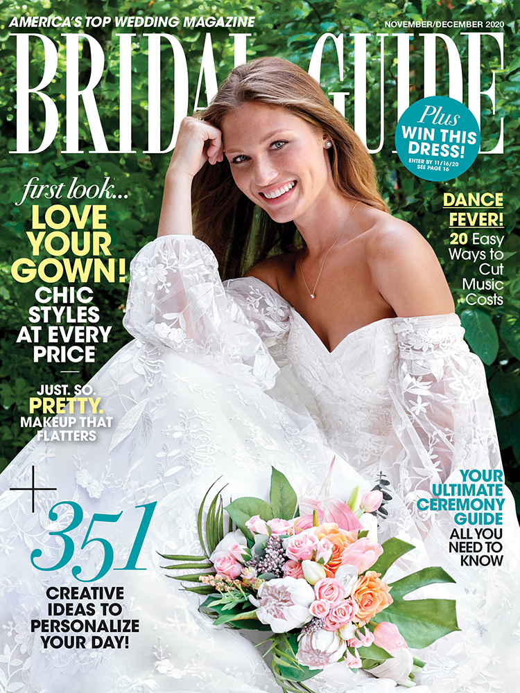 Bridal Guide November December 2020 cover