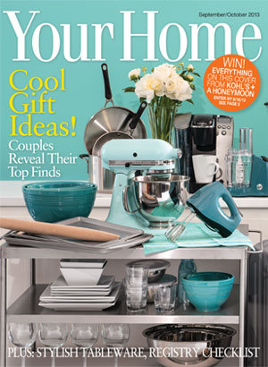bridal guide september october your home cover