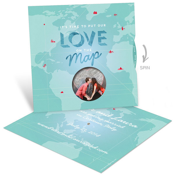 love map save the date pear tree greetings