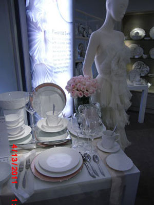 registry item and mirrors the fabulous Marchesa wedding dresses designed