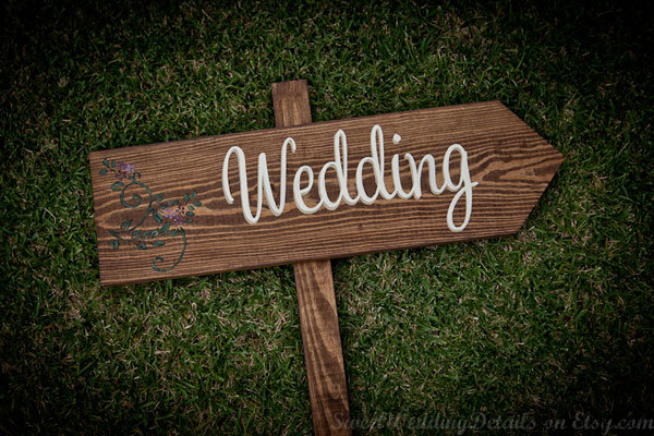 wedding sign I love hearing from all you wonderful brides and this email 