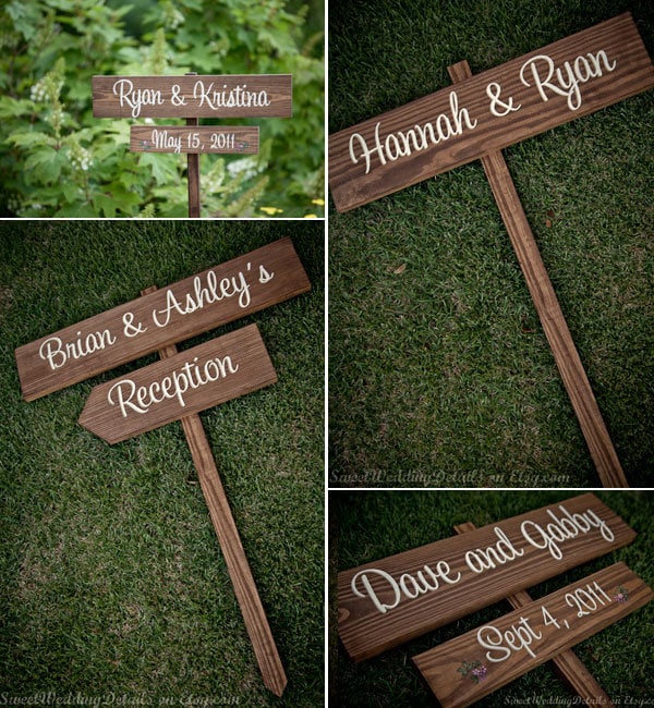 I applaud your fabulous creativity and cando spirit wedding sign