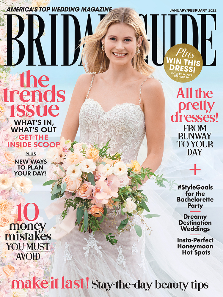 bridal guide january february 2022 cover