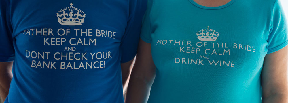 funny mother of the bride and father of the groom shirts