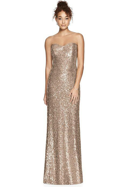 dessy group sequin gown