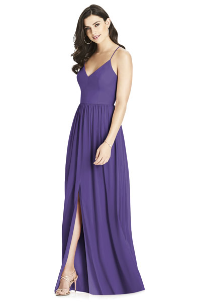 dessy bridesmaid dress pantone color of the year ultra violet