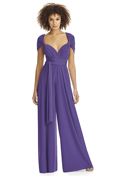dessy bridesmaid dress pantone color of the year ultra violet