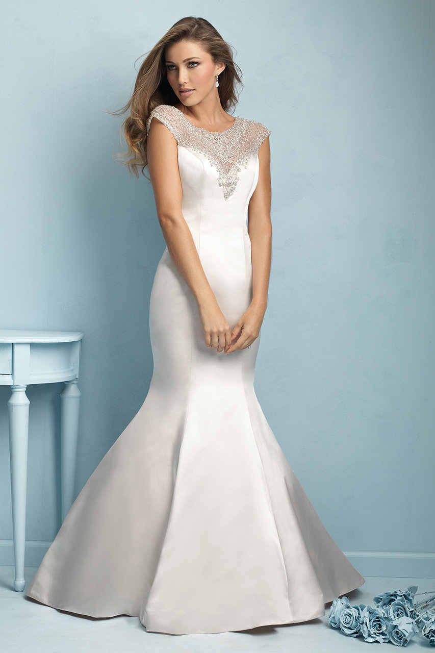 allure bridals mermaid wedding gown