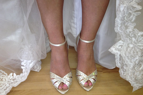 confortable bridal shoes