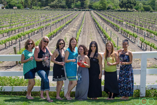 wine tasting bachelorette party