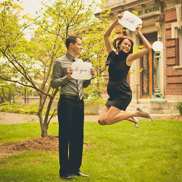 engagement photo