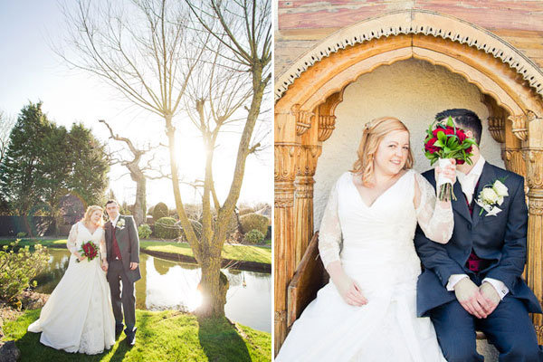 Check out photos from their gorgeous wedding below couple collage