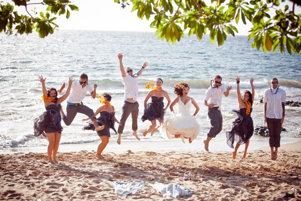 destination wedding on beach