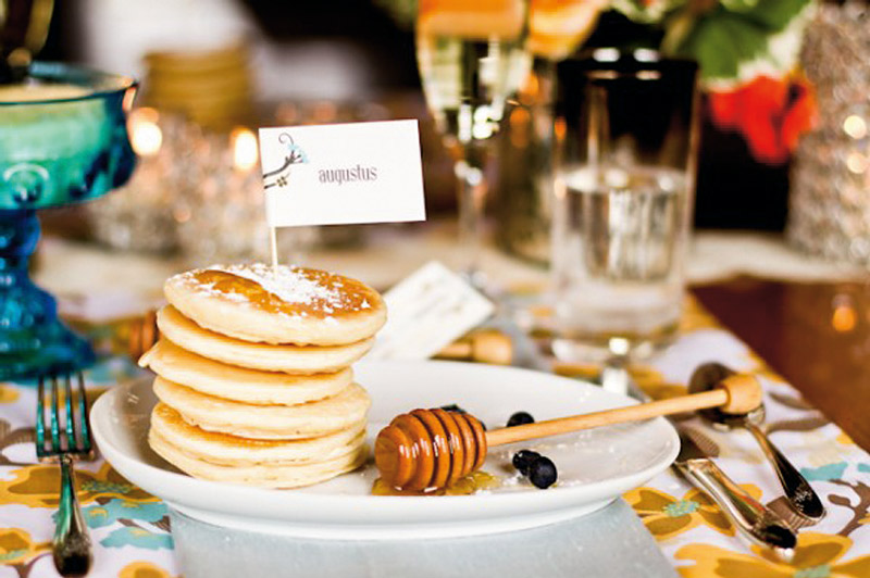wedding breakfast bar