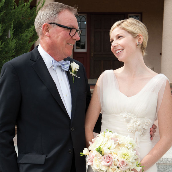 father daughter wedding photo