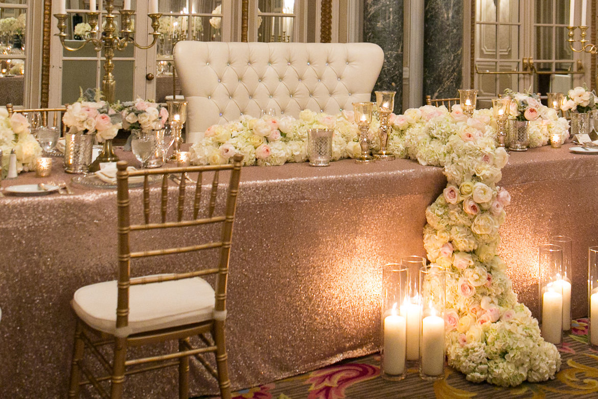 25 Pretty Head Table Ideas From Big Traditional to Intimate Sweetheart