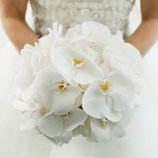 Wedding flowers orchid bouquets