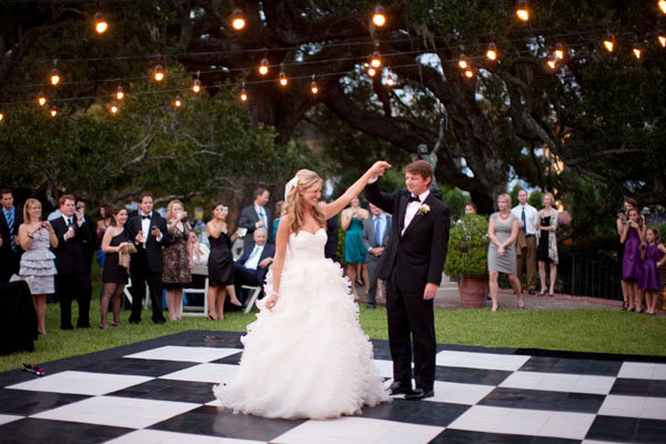 outdoor dance floor