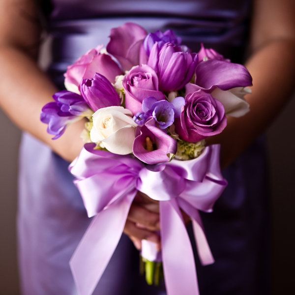 purple bouquet