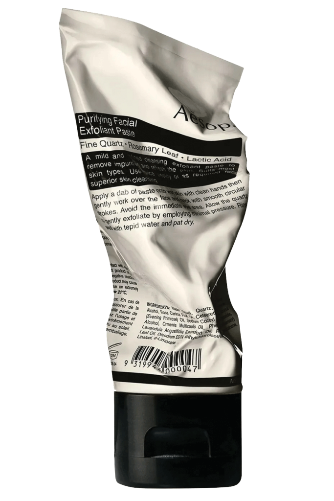 aesop purifying facial exfoliant paste