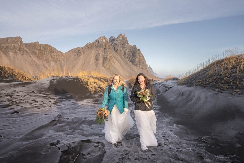 iceland elopement wedding