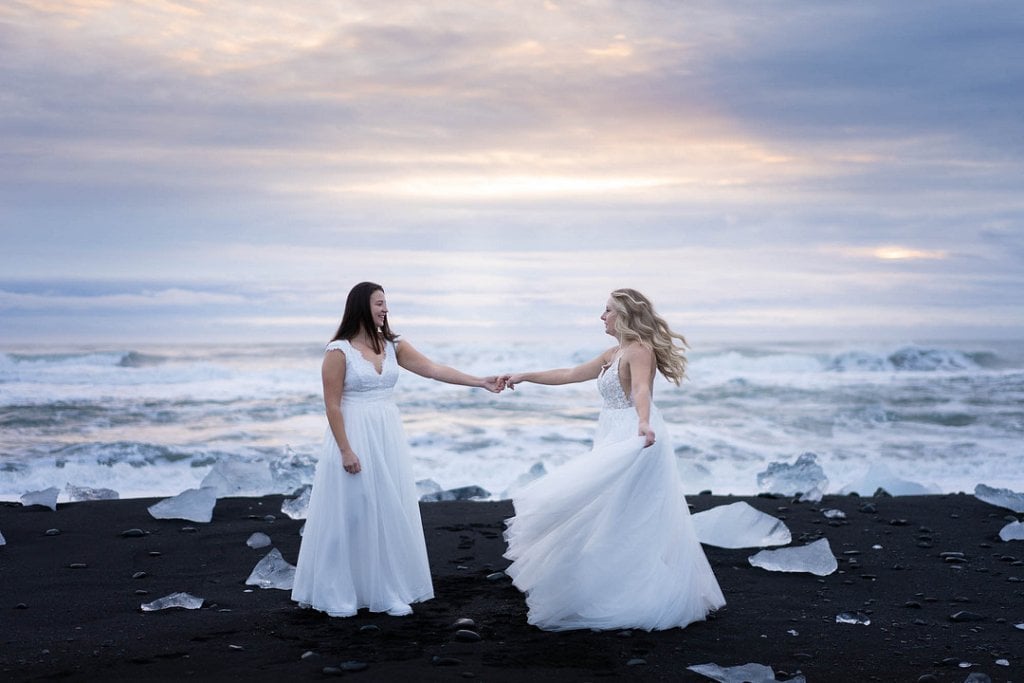 iceland elopement wedding