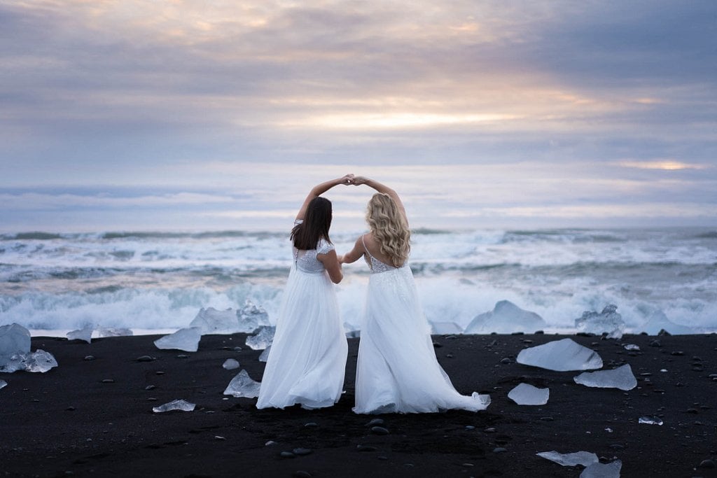 iceland elopement wedding