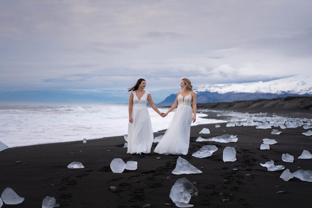 iceland elopement wedding
