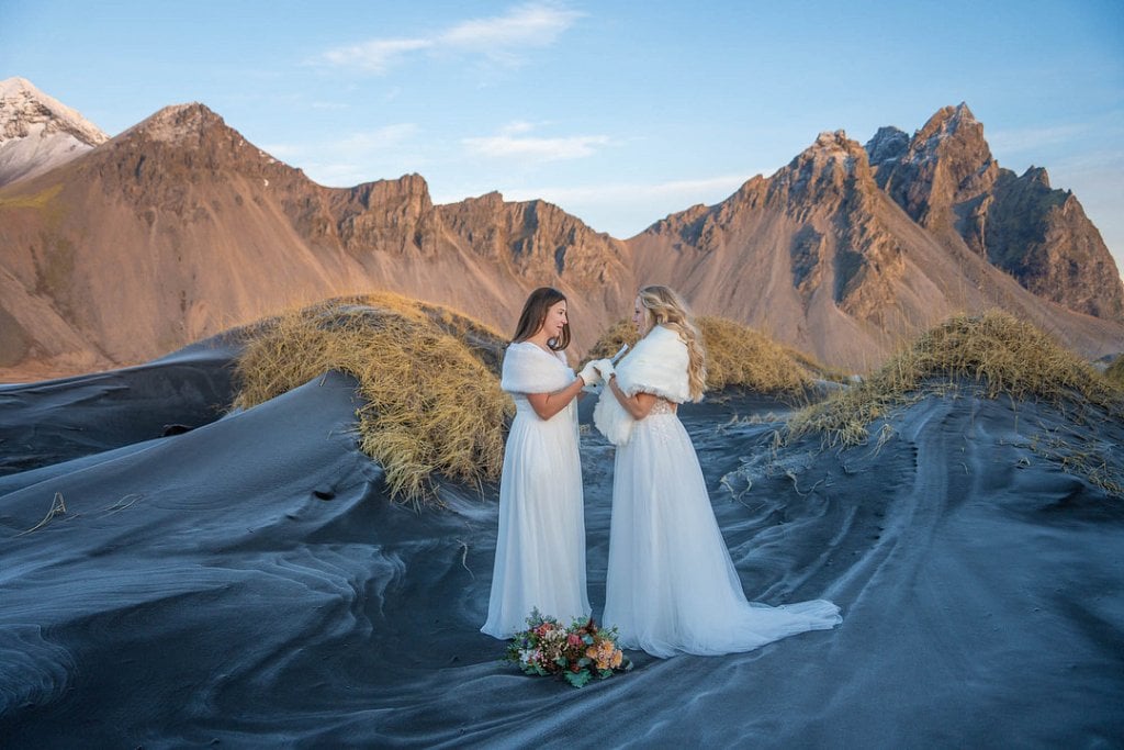 iceland elopement wedding