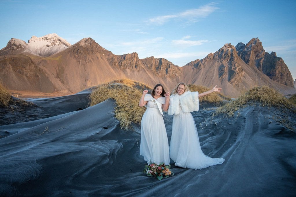iceland elopement wedding