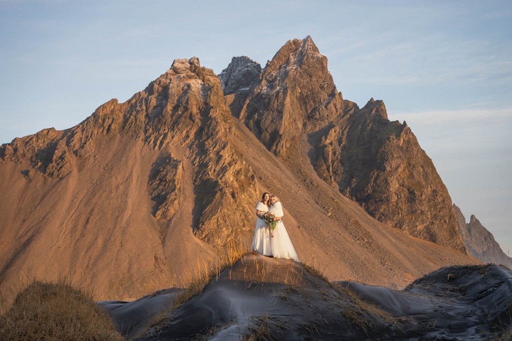 iceland elopement wedding