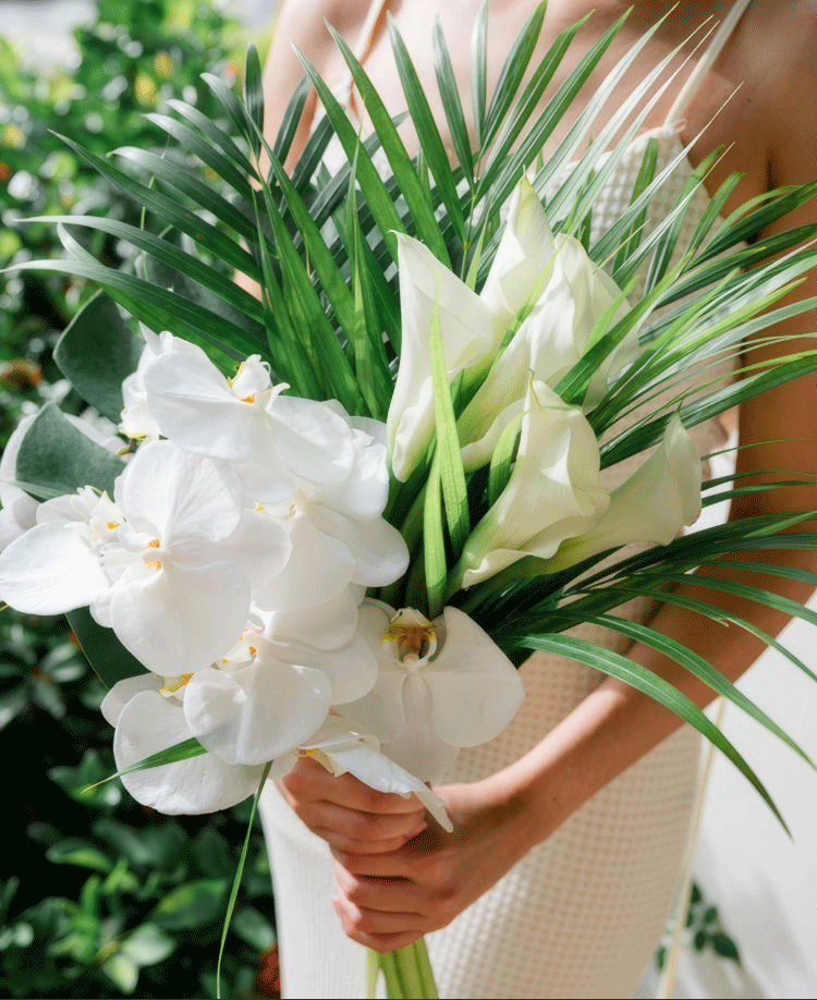 sandals natures vow wedding inspiration