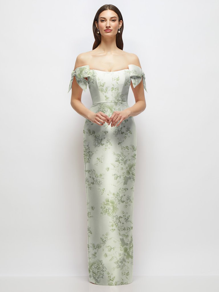 dessy green dress