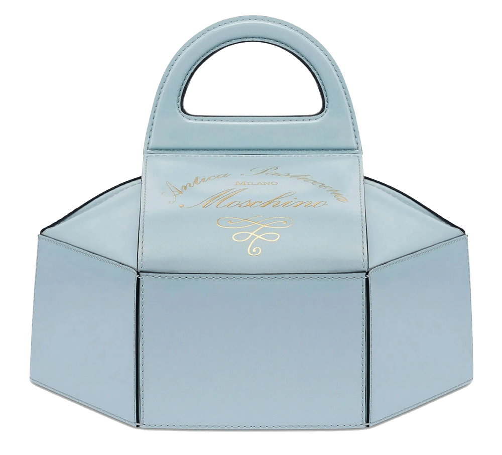 moschino pastry box clutch