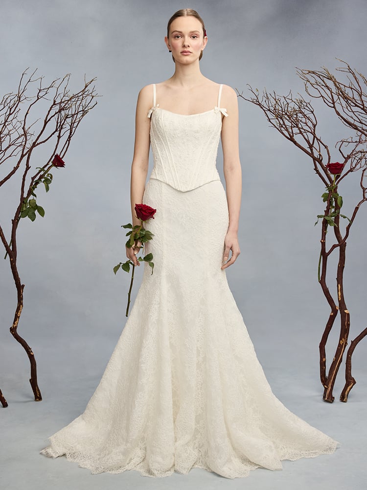 corset wedding dress
