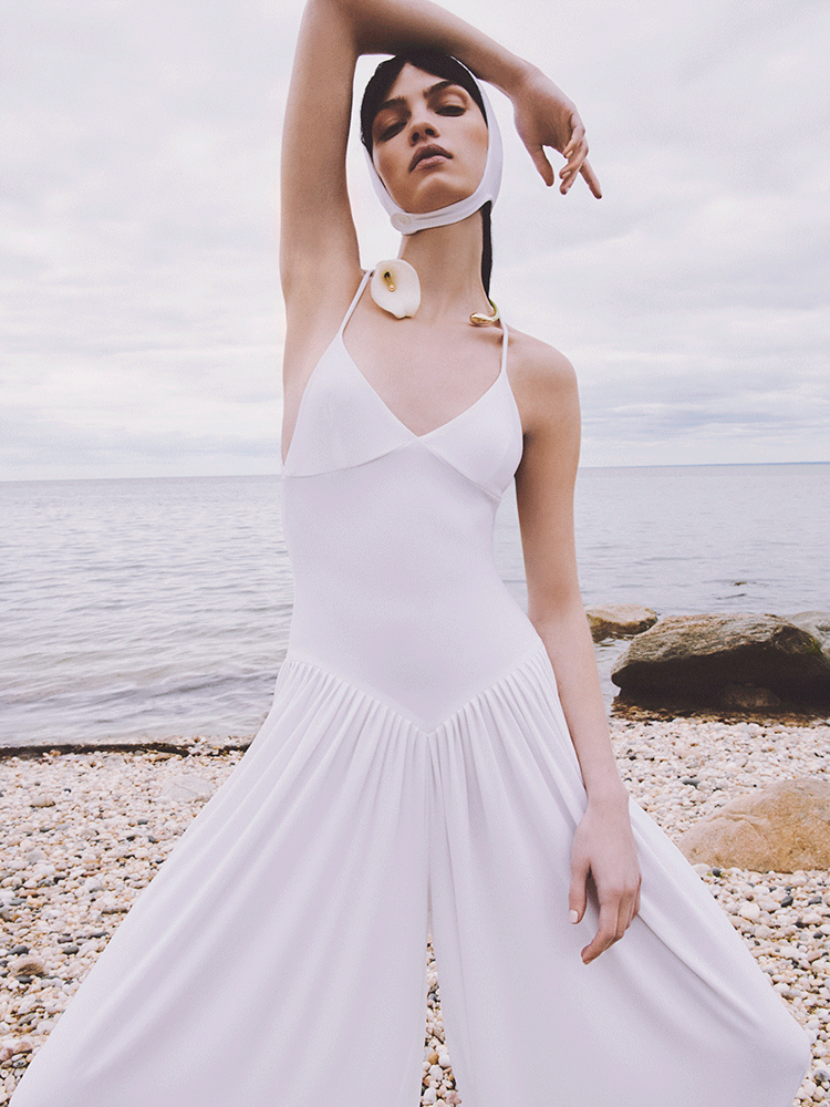 beach wedding dress