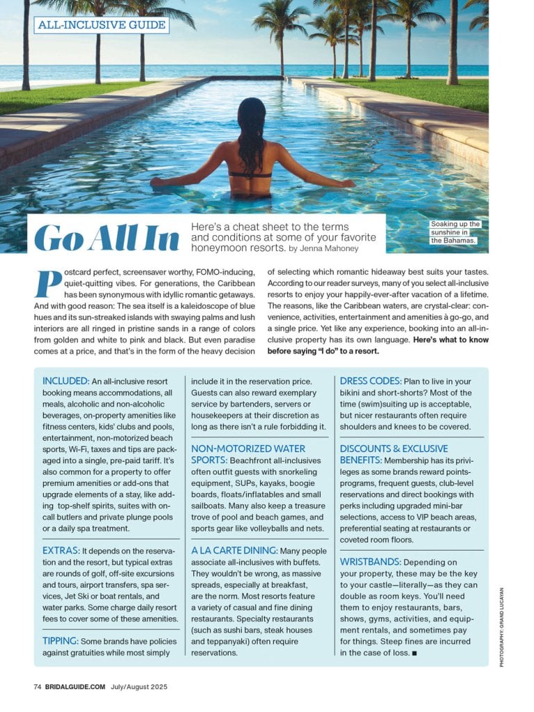 bridal guide july august 2025