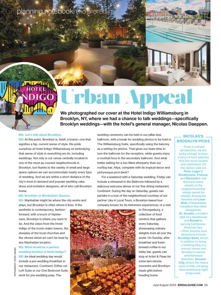 bridal guide july august 2025