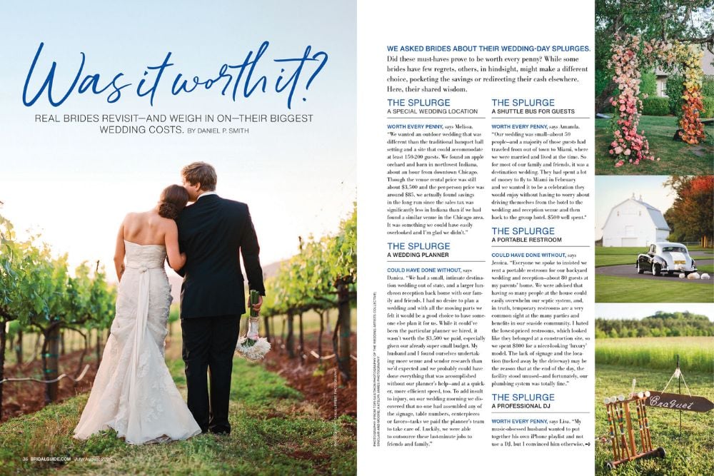 bridal guide july august 2025