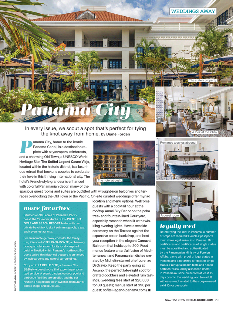 bridal guide november december 2025 issue