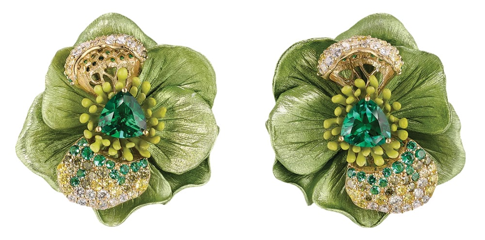 floral wedding jewelry