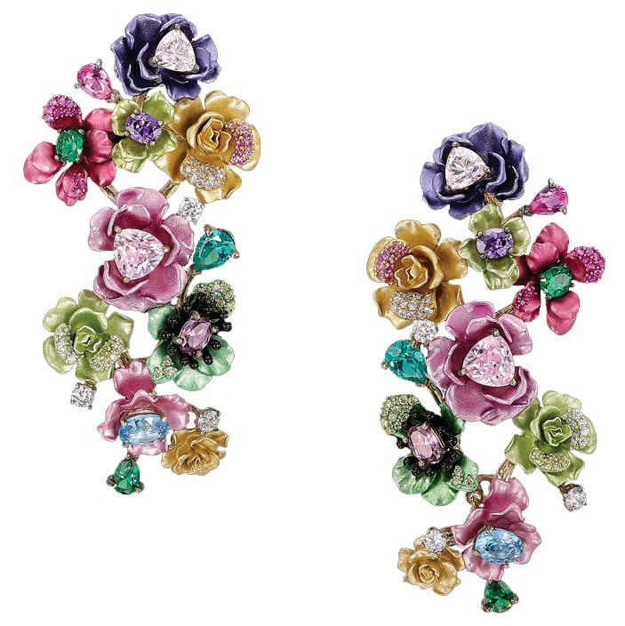 floral wedding jewelry