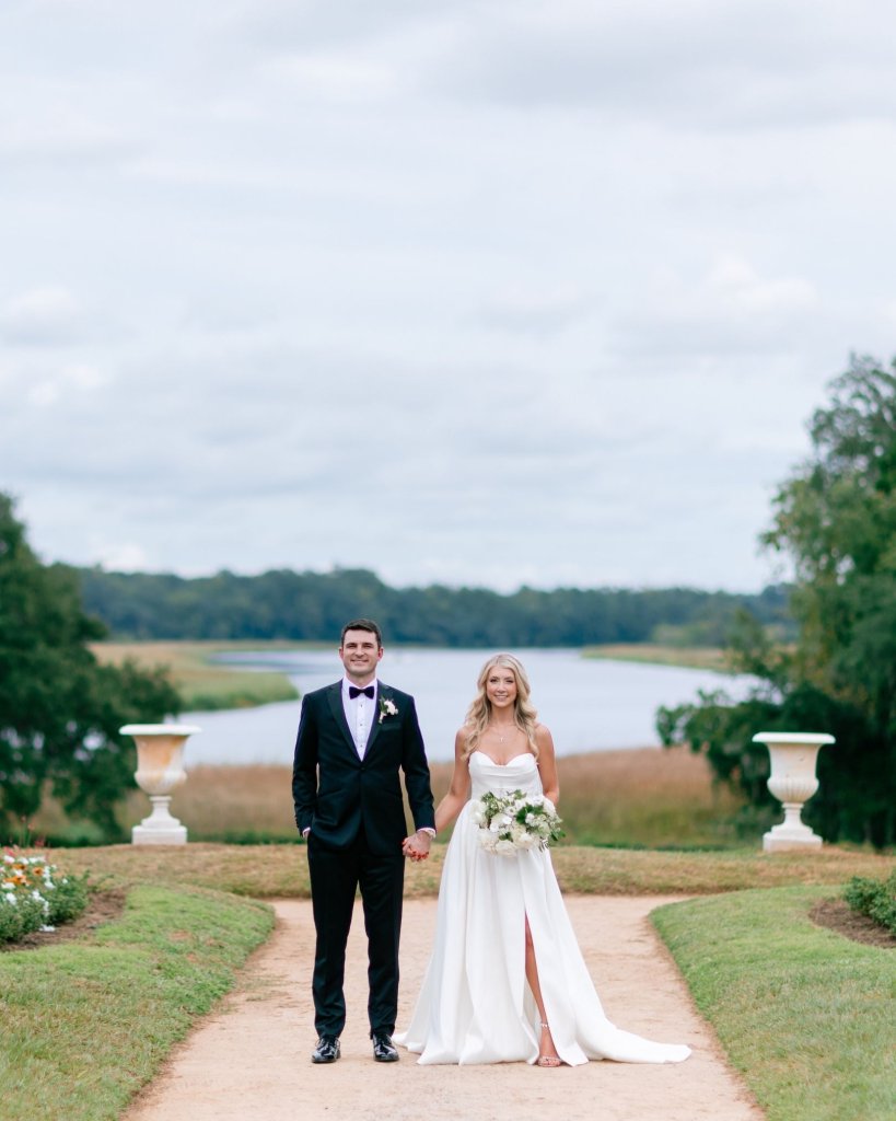 charleston real wedding