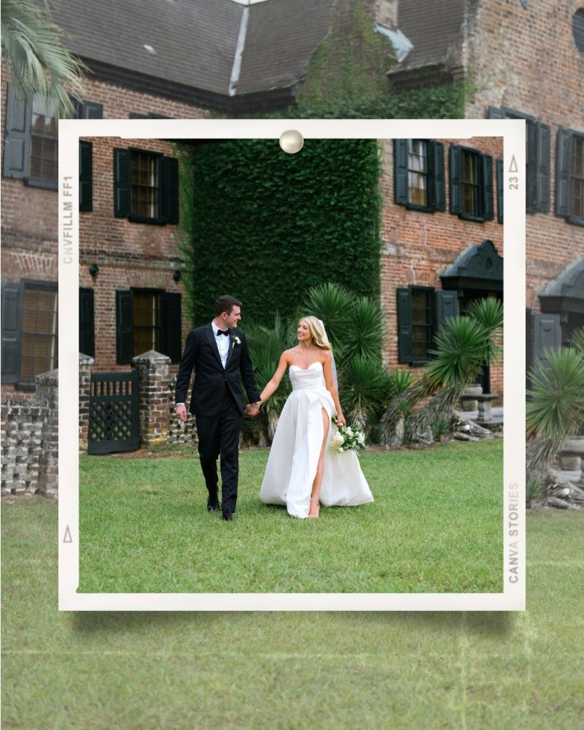 charleston real wedding
