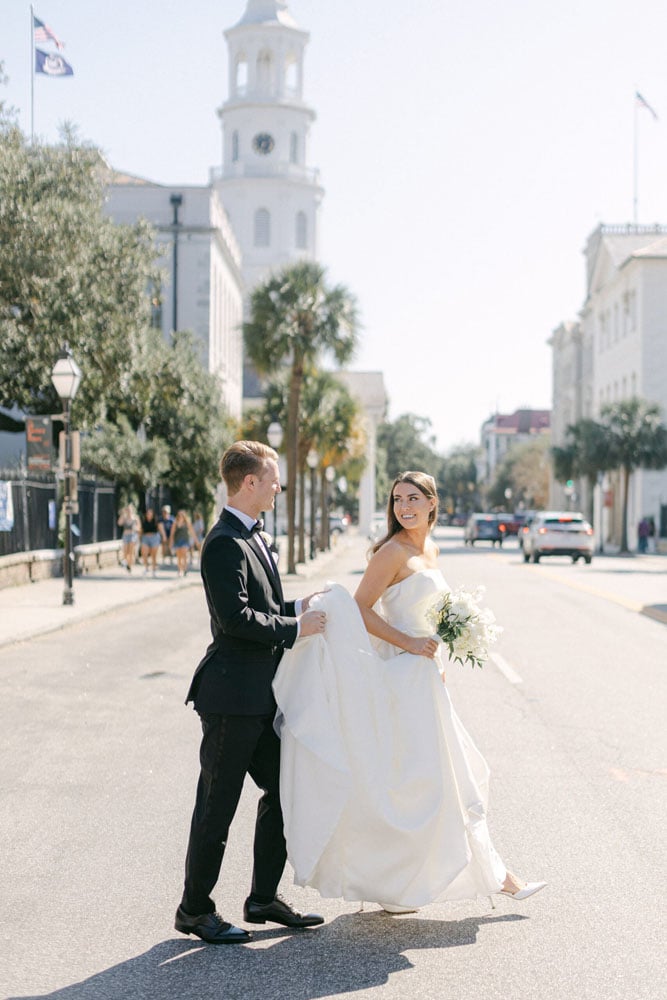 charleston real wedding