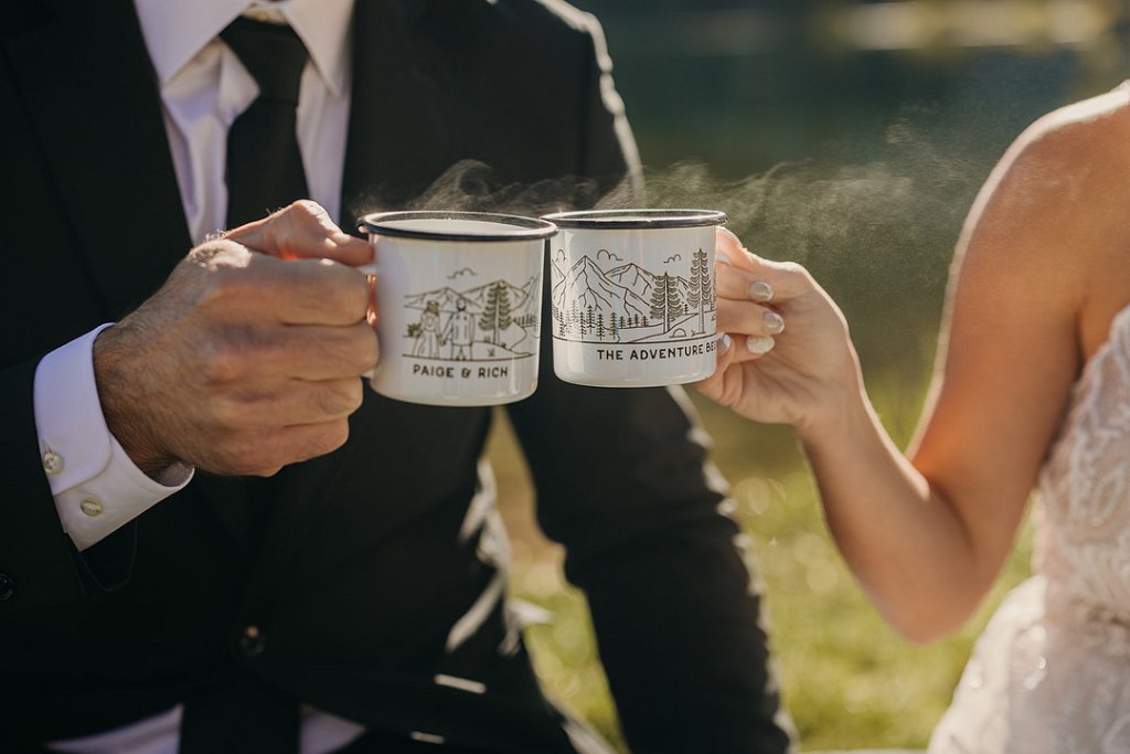 mountain wedding elopement
