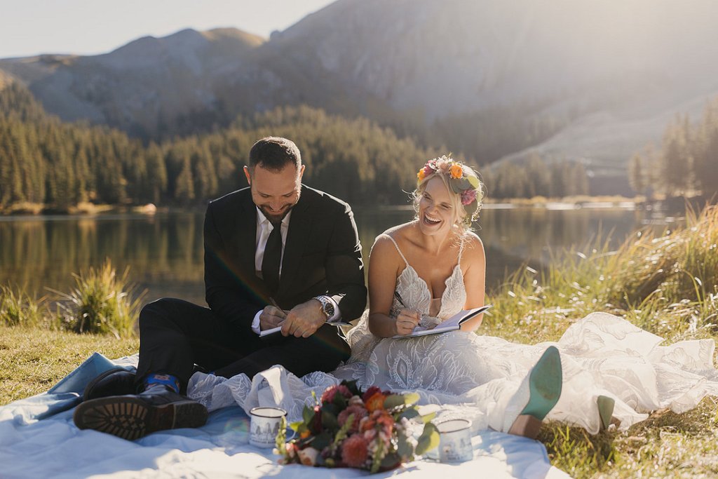 mountain wedding elopement