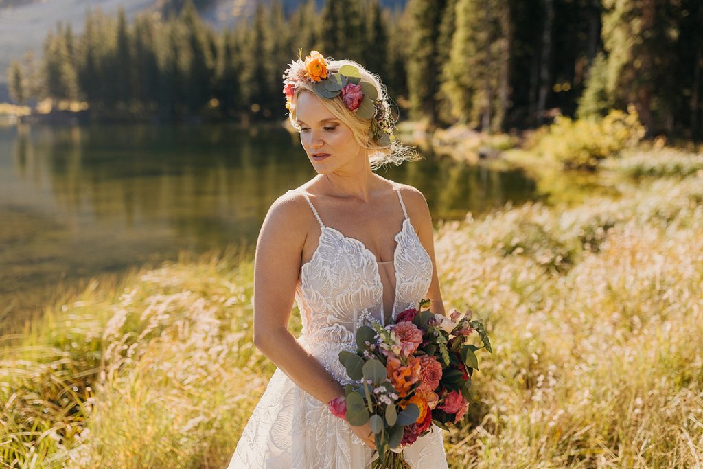 mountain wedding elopement