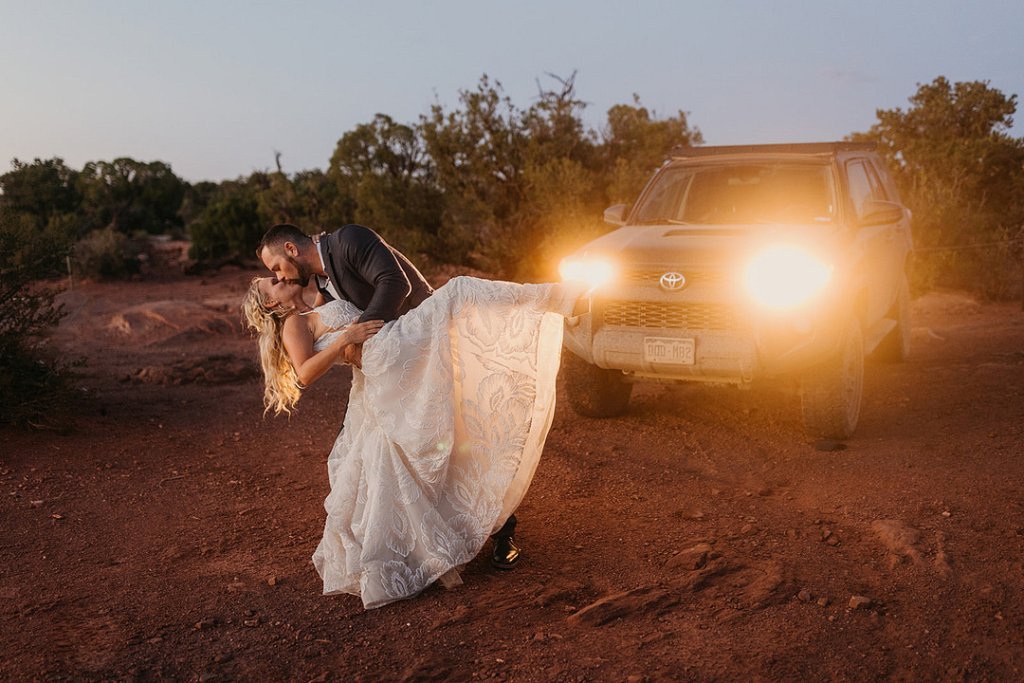 mountain wedding elopement