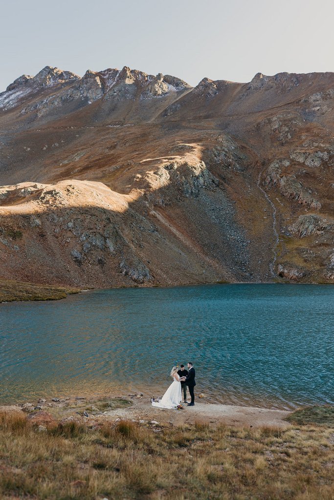 mountain wedding elopement
